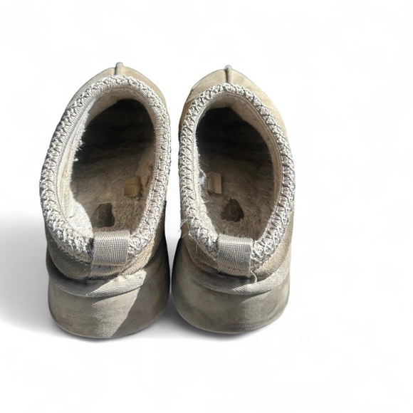 UGG Beige Suede Slip-On Shoes - Picture 5 of 6